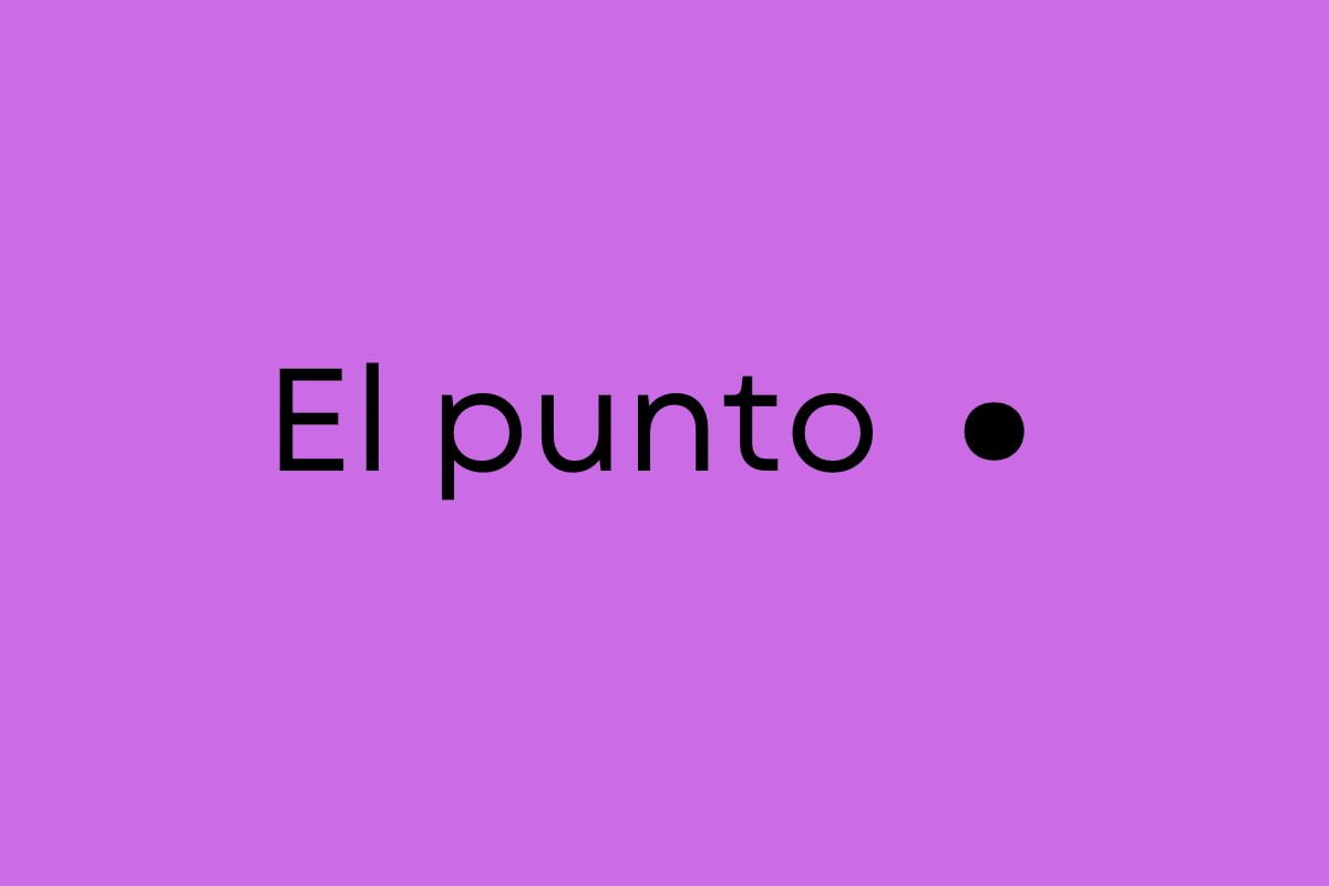 Signo de punto (.): Reglas, usos y ejemplos
