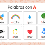 palabras con a